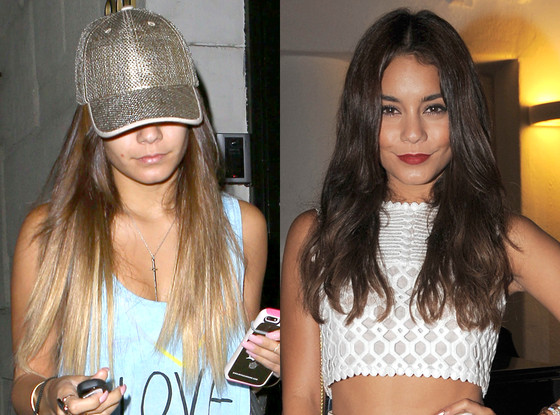 See Vanessa Hudgens New Ombre Hair Color E News